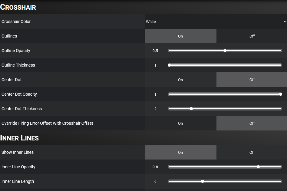 Generator Settings